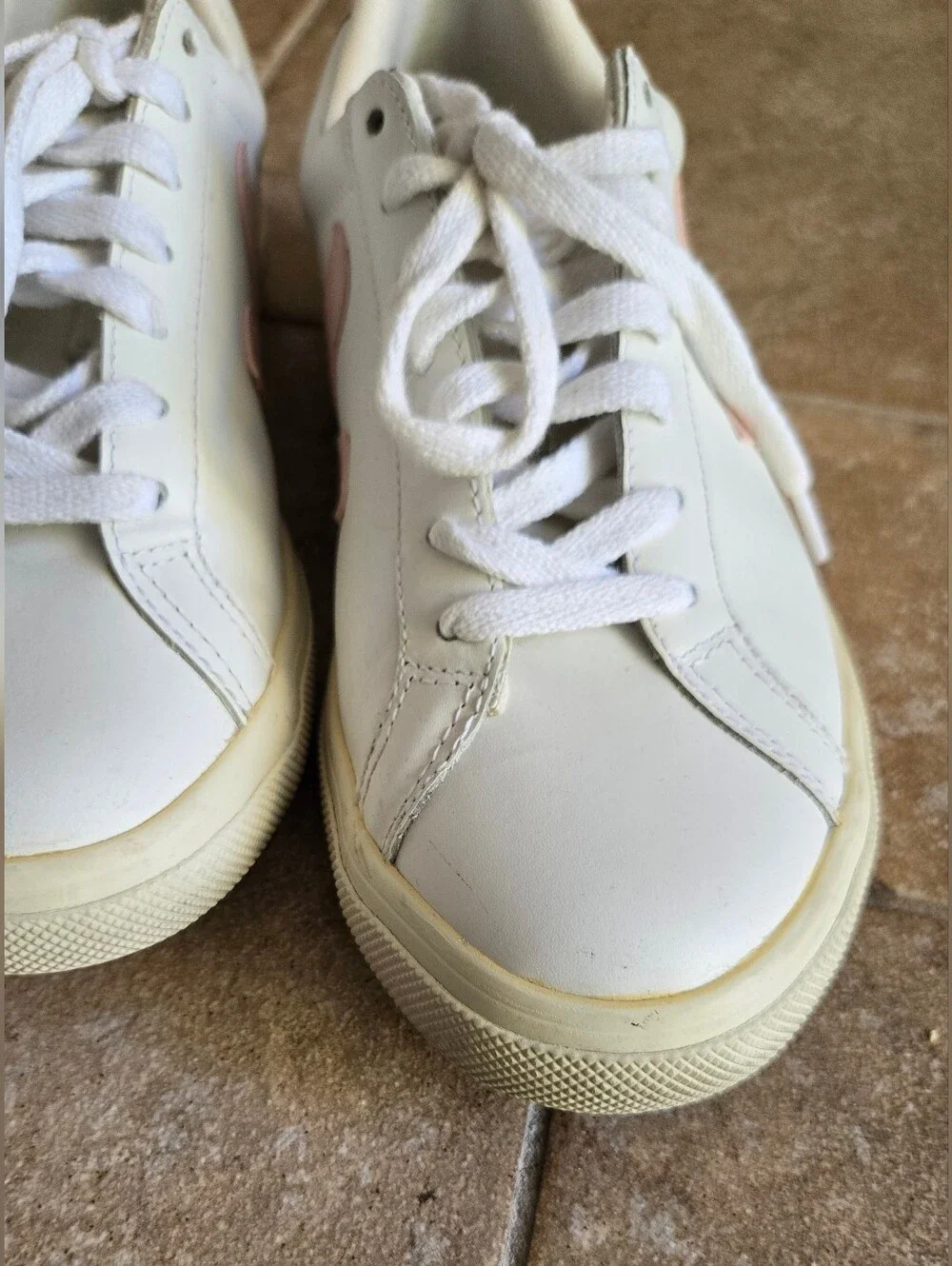 VEJA Sneaker white/petale Size 7 Women’s Shoes